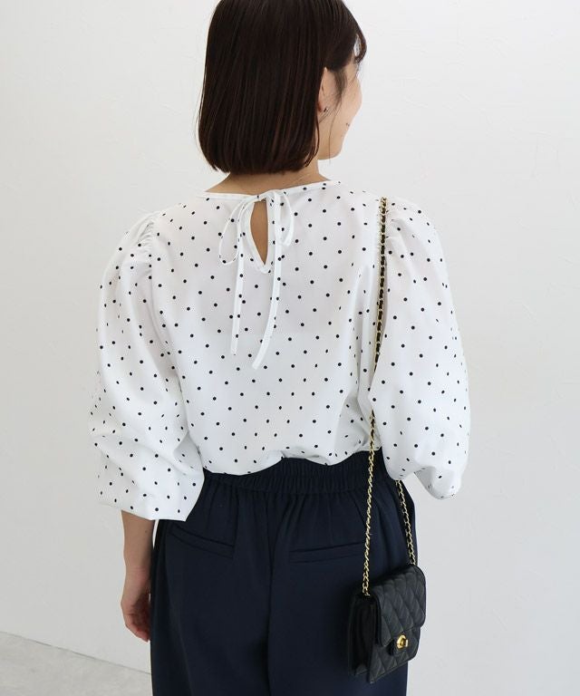 150cm / ドット / オフホワイト / M