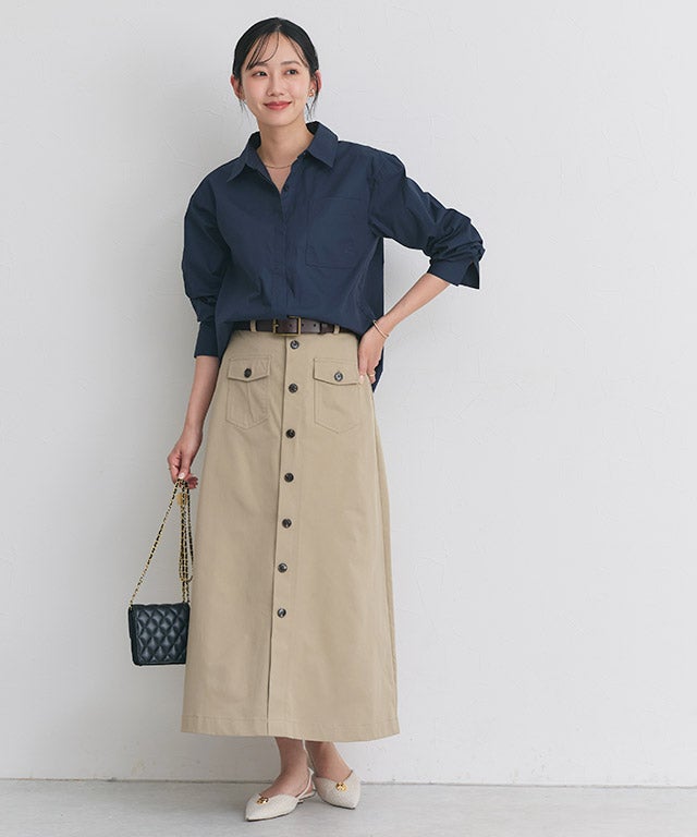 162cm / ベージュ / M