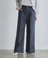 [RASW]エステルツイルハイウエストワイドパンツ