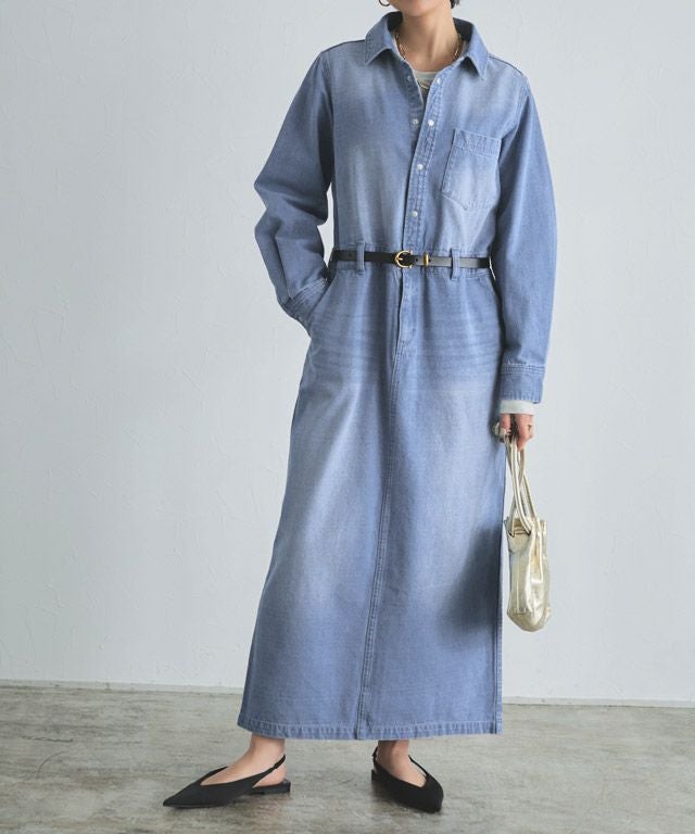 166cm / サックス / M