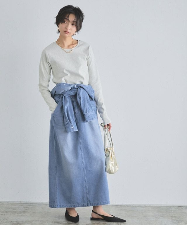 166cm / サックス / M