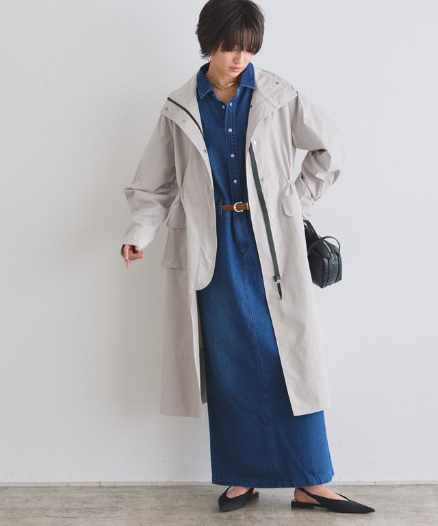 166cm / グレージュ / M
