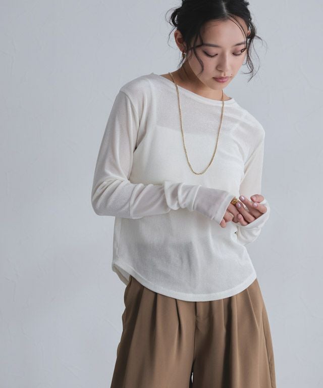 163cm / オフホワイト / F