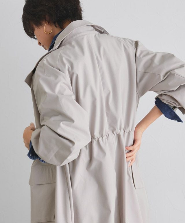 166cm / ブルー×グレージュ / M