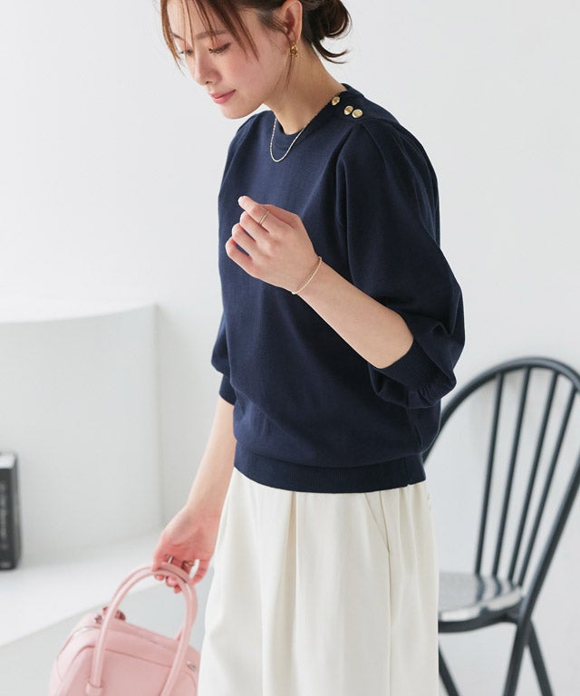 167cm / ネイビー / M