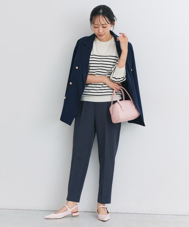 162cm / オフホワイト×ブラック / M