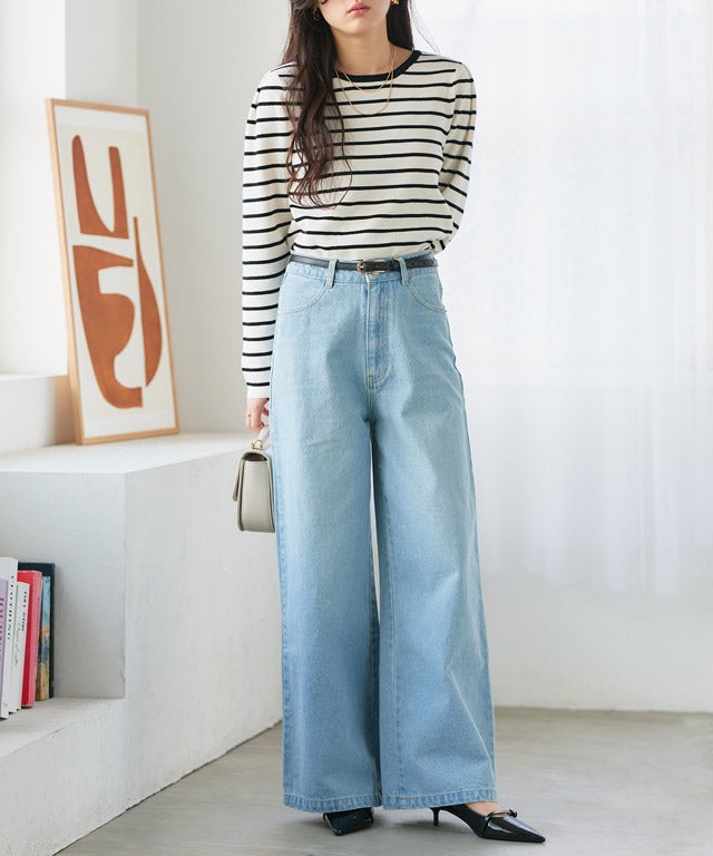 160cm / オフホワイト×ブラック / M