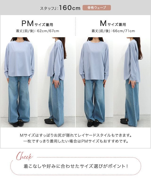 イージーケア】ジョーゼットTブラウス トップス レディース【Pierrot