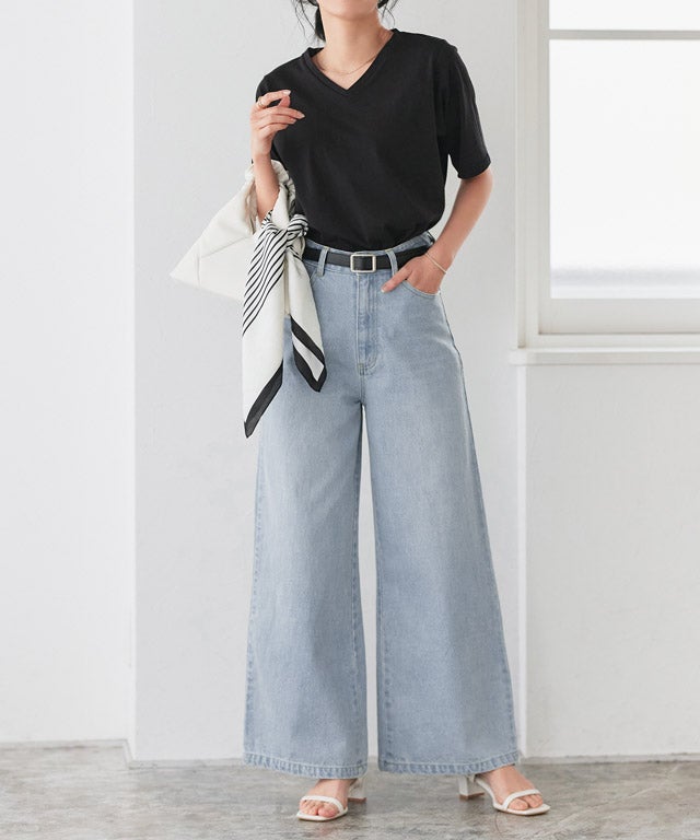 162cm / サックス / M