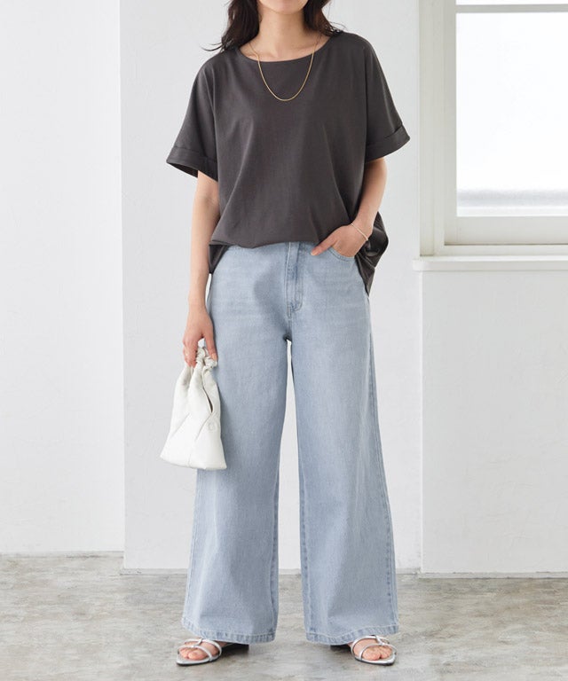 162cm / サックス / M