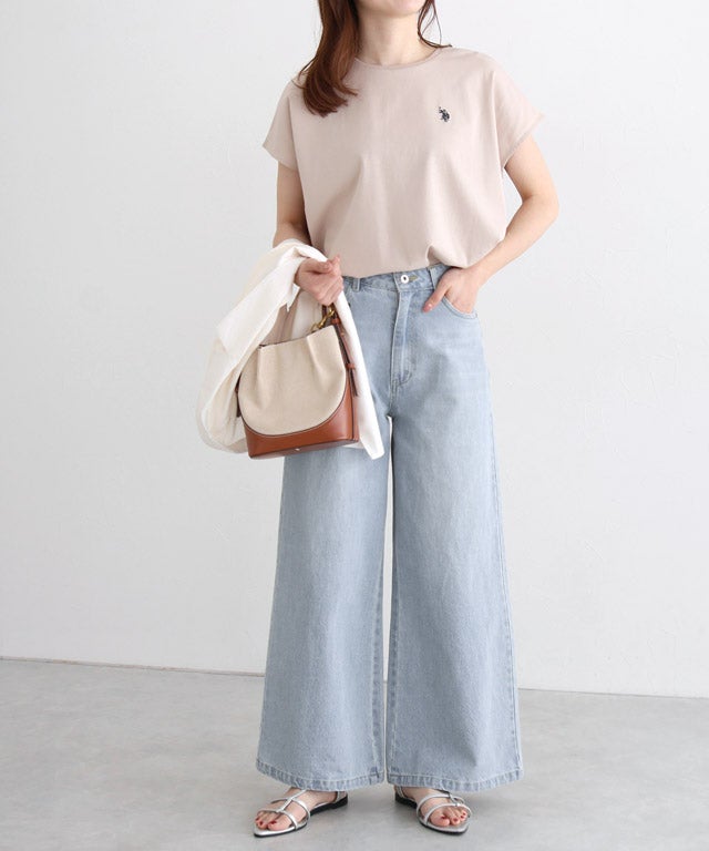 163cm / サックス / M