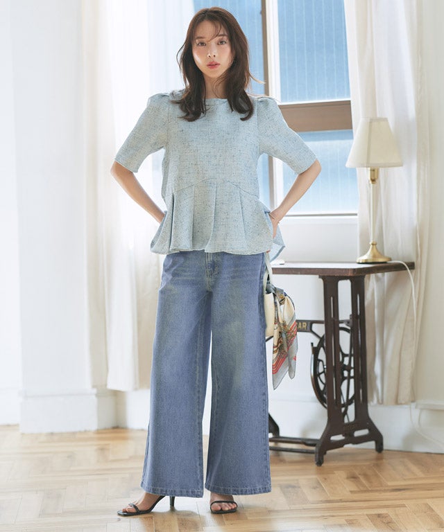 163cm / ブルー / M