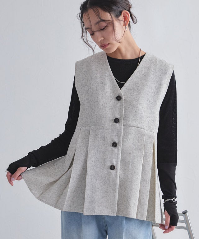 163cm / アイボリー / M