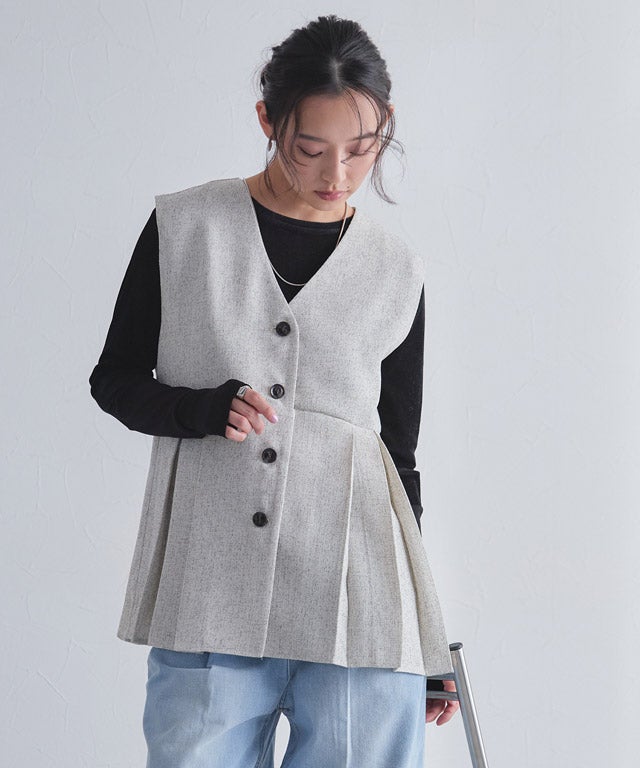 163cm / アイボリー / M