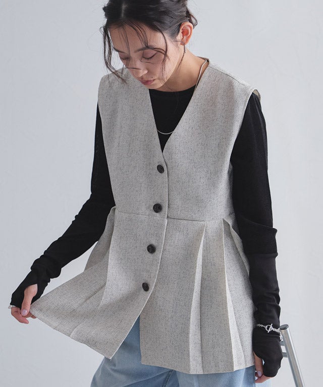 163cm / アイボリー / M