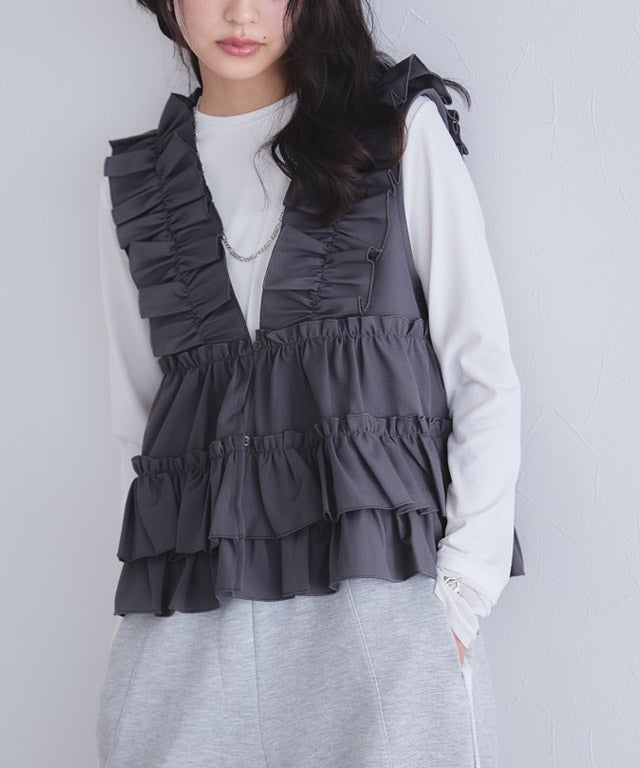 163cm / チャコール / M