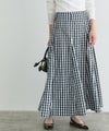 チェックフレアスカート【Pierrot】