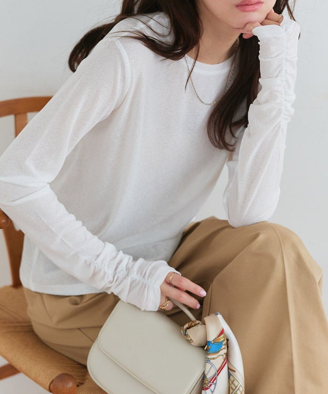 167cm / オフホワイト / M