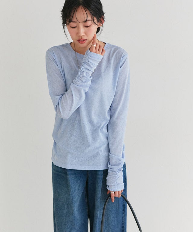 162cm / サックス / M