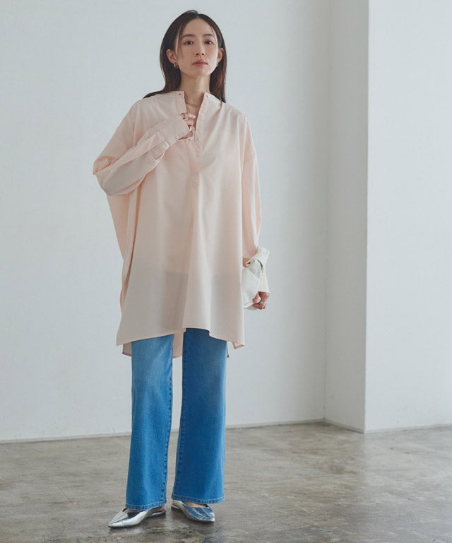 163cm / ライトピンク / M