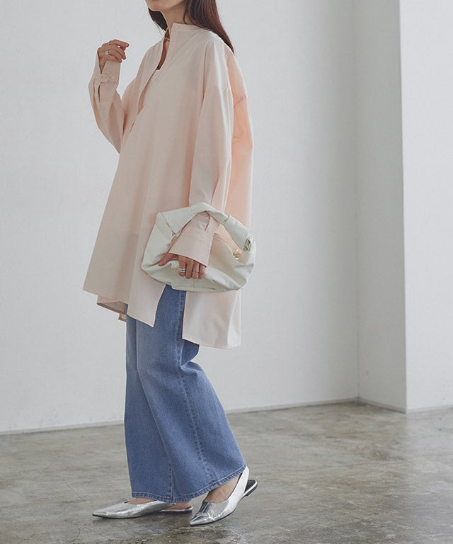 163cm / ライトピンク×ブルー / M