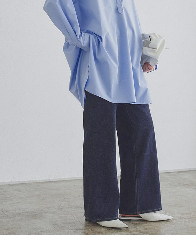 166cm / ブルー×インディゴ / M