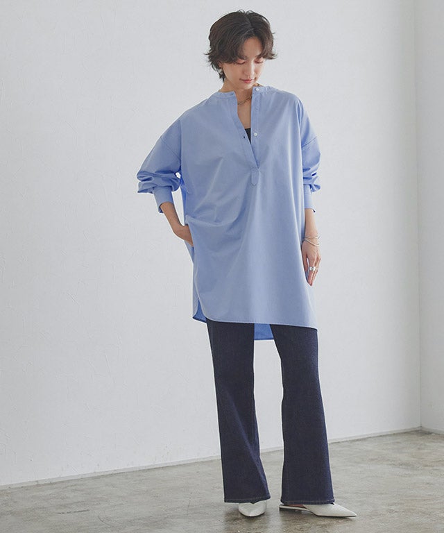 166cm / ブルー×インディゴ / M