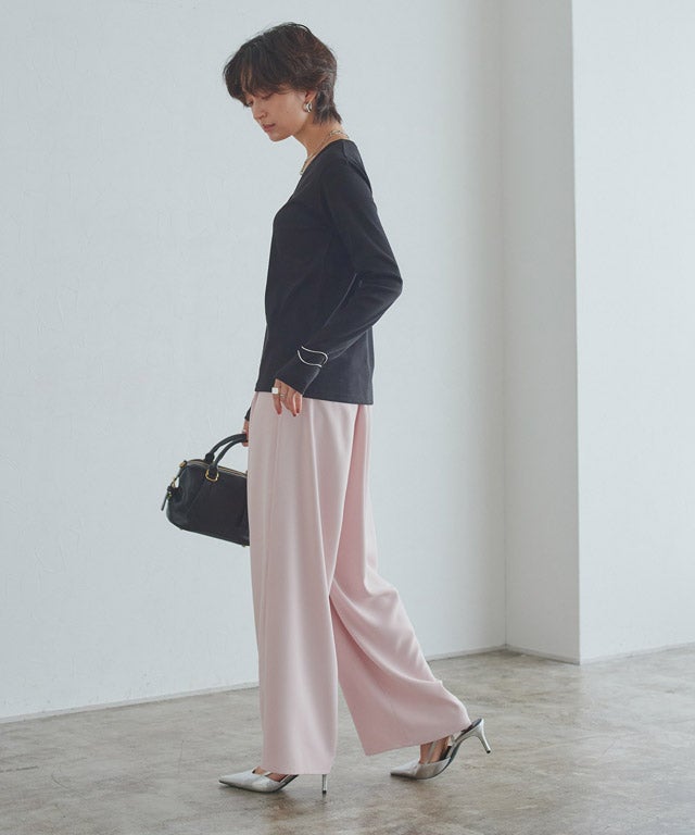 166cm / ブラック×ピンク / M