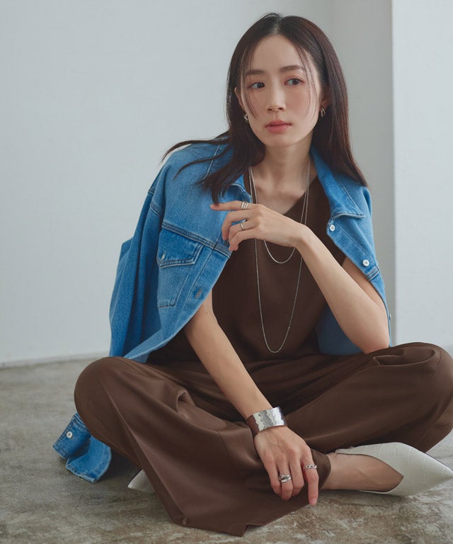 163cm / ブラウン / M