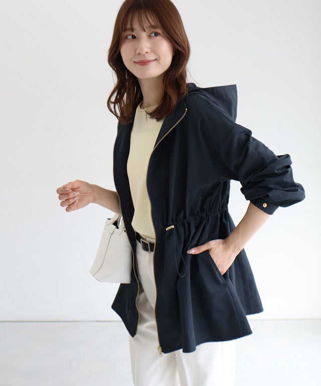 撥水/UV】ドロストフードブルゾン | 【公式】Pierrot（ピエロ