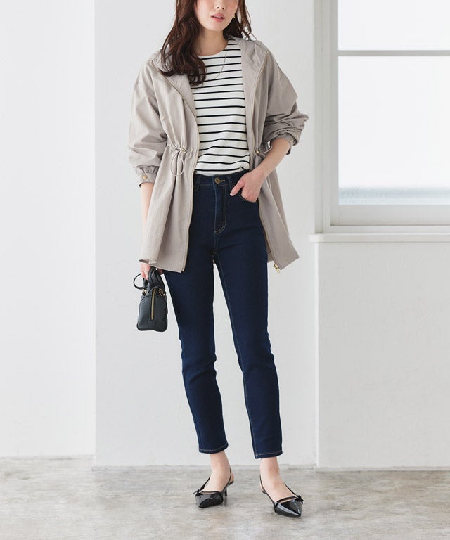 撥水/UV】ドロストフードブルゾン | 【公式】Pierrot（ピエロ