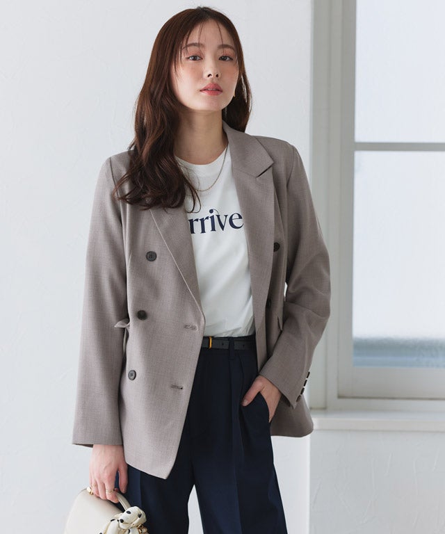 167cm / 杢グレージュ / Atype / M