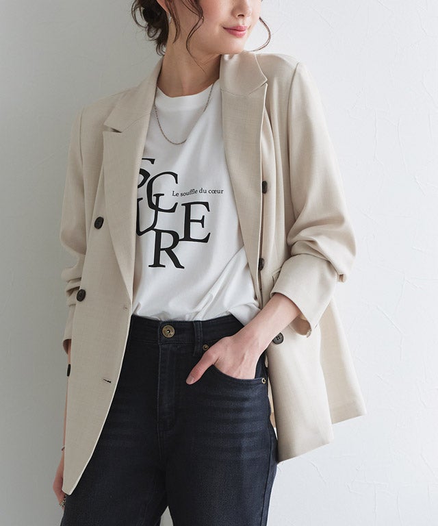 167cm / 杢ライトベージュ / Atype / M