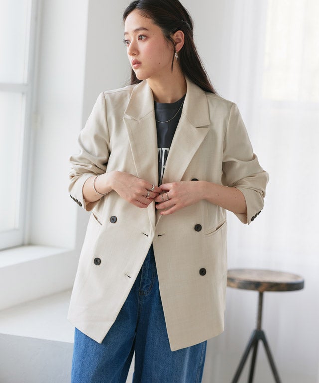 160cm / 杢ライトベージュ / Atype / M