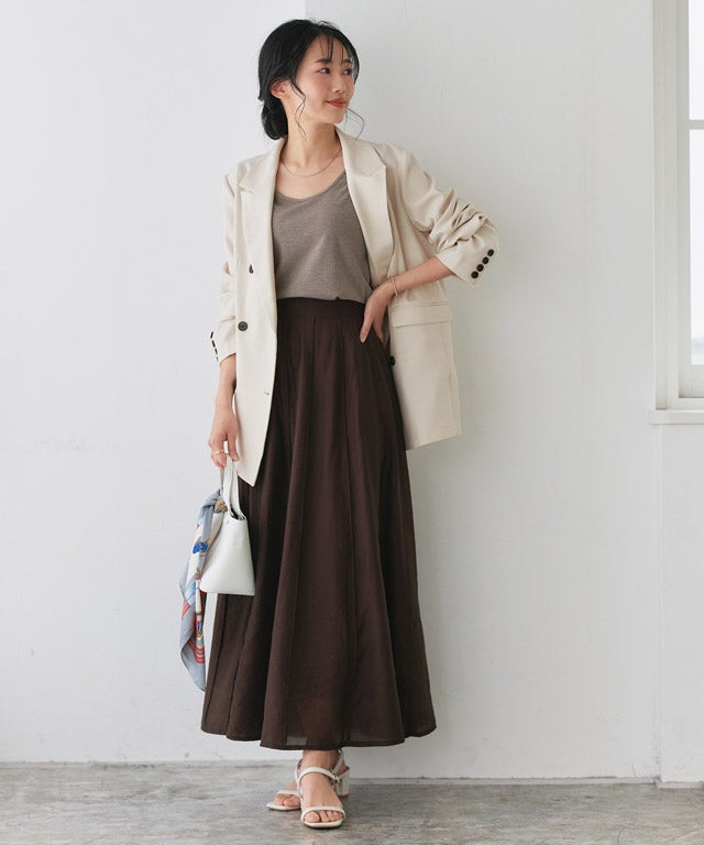 162cm / 杢ライトベージュ / Atype / M