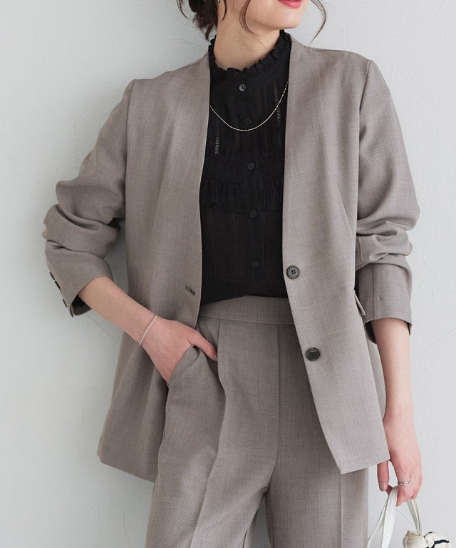 167cm / 杢グレージュ / Btype / M