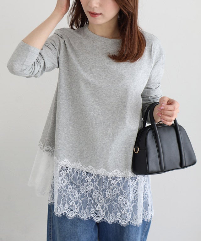 163cm / ライトグレー / M