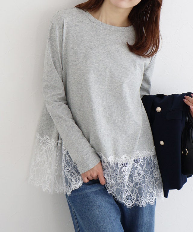 163cm / ライトグレー / M