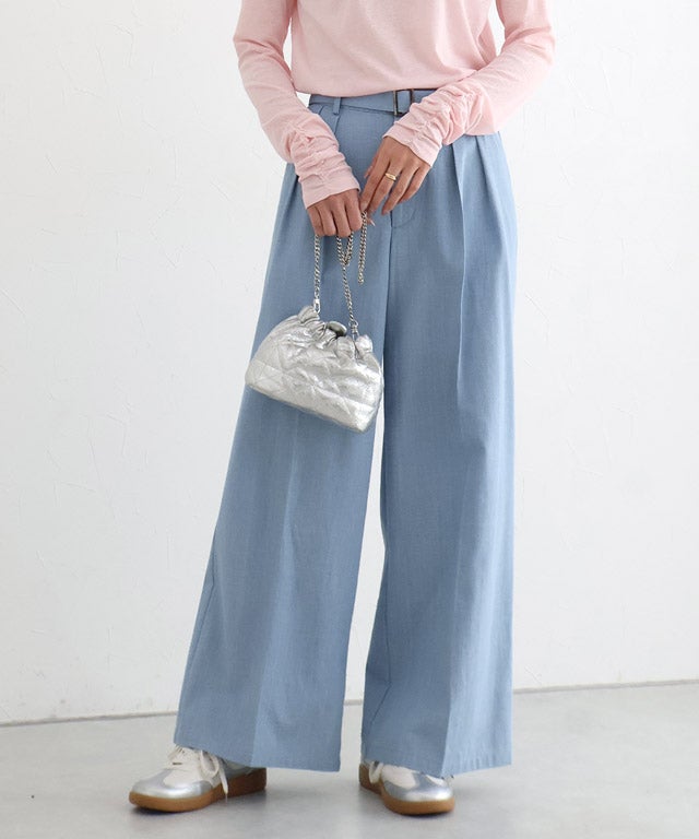 163cm / サックス / M