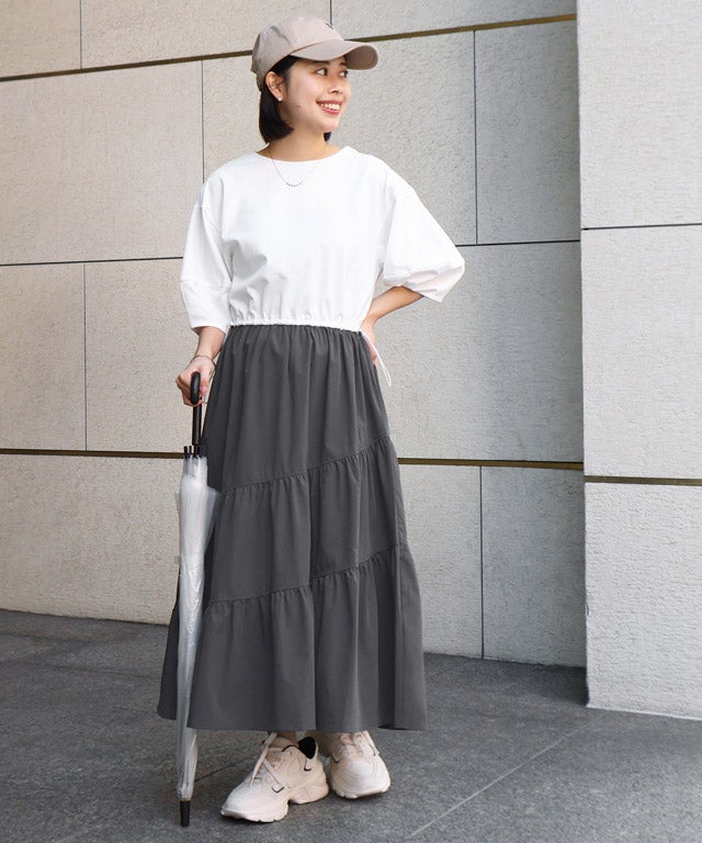 150cm / オフホワイト×チャコール / PM