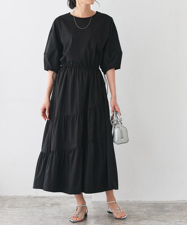 162cm / ブラック×ブラック / M