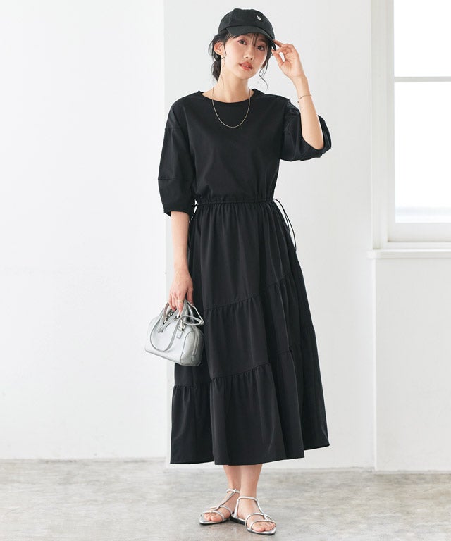 162cm / ブラック×ブラック / M