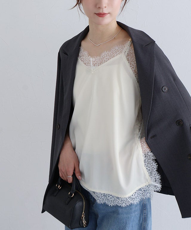 163cm / アイボリー / M