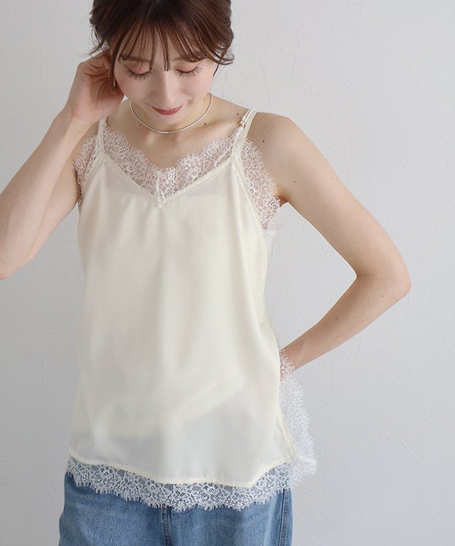 163cm / アイボリー / M