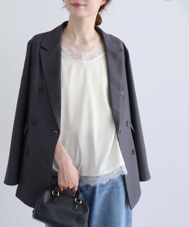 163cm / アイボリー / M