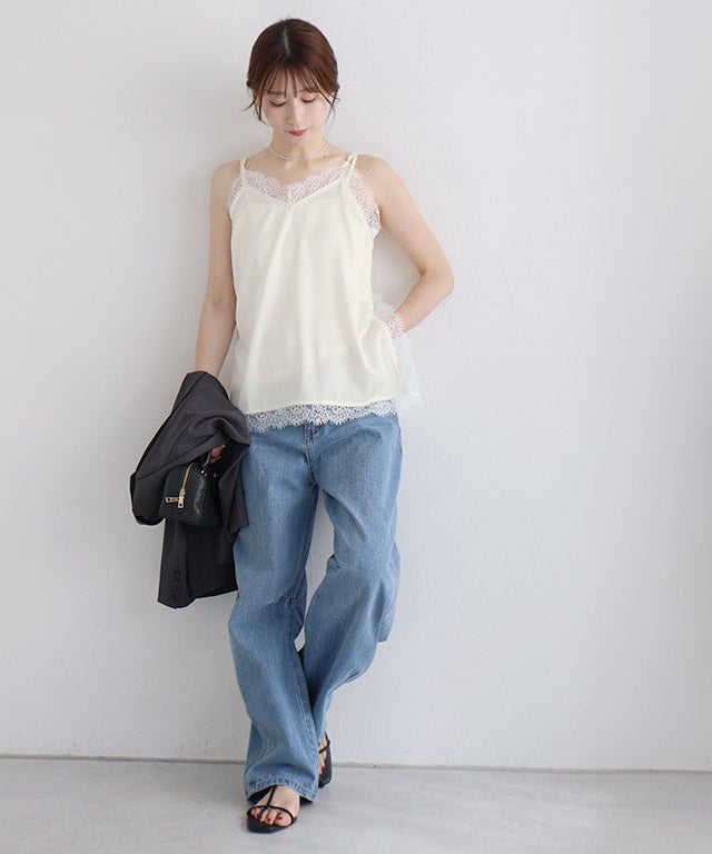 163cm / アイボリー / M