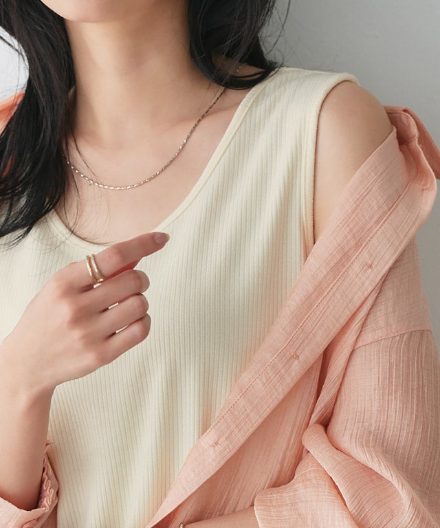 162cm / 生成 / キナリ / Uネック / M