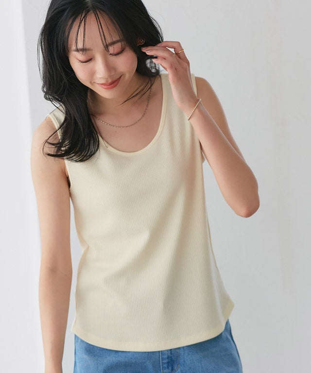 162cm / 生成 / キナリ / Uネック / M