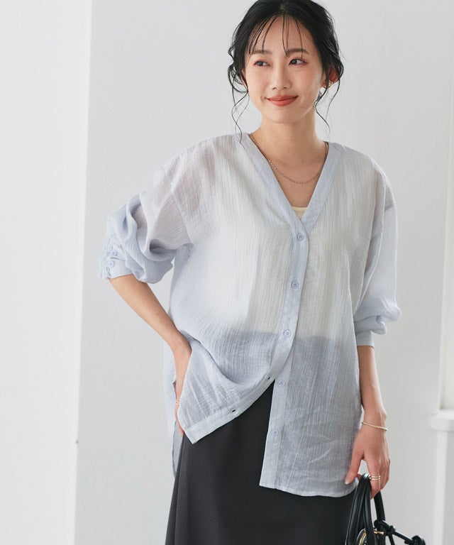 162cm / 生成 / キナリ / Uネック / M