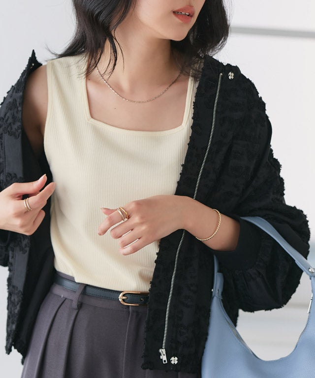 162cm / 生成 / キナリ / スクエアネック / M